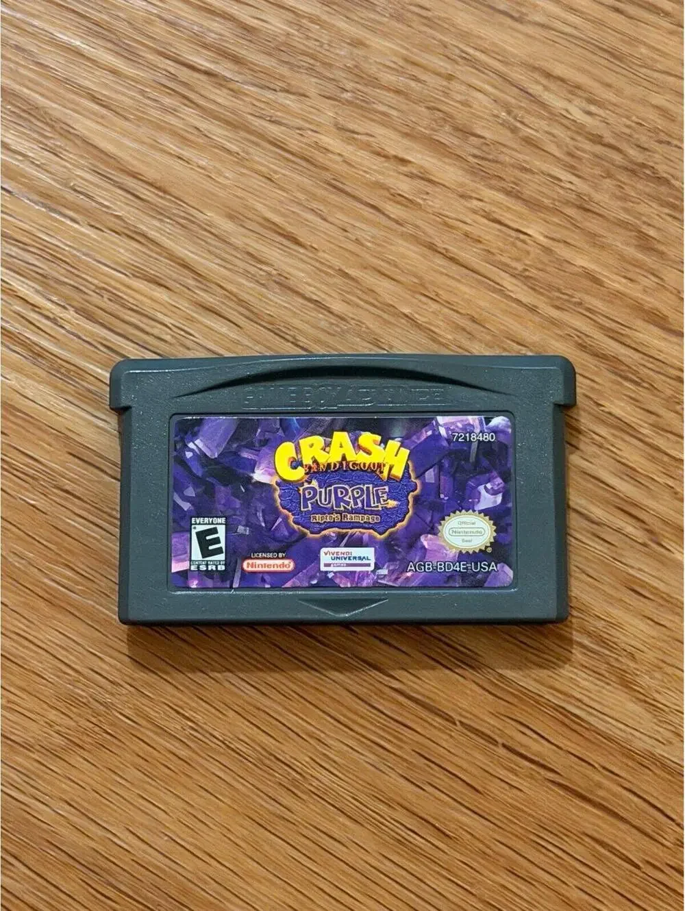 Crash Bandicoot Purple for Gameboy Advance